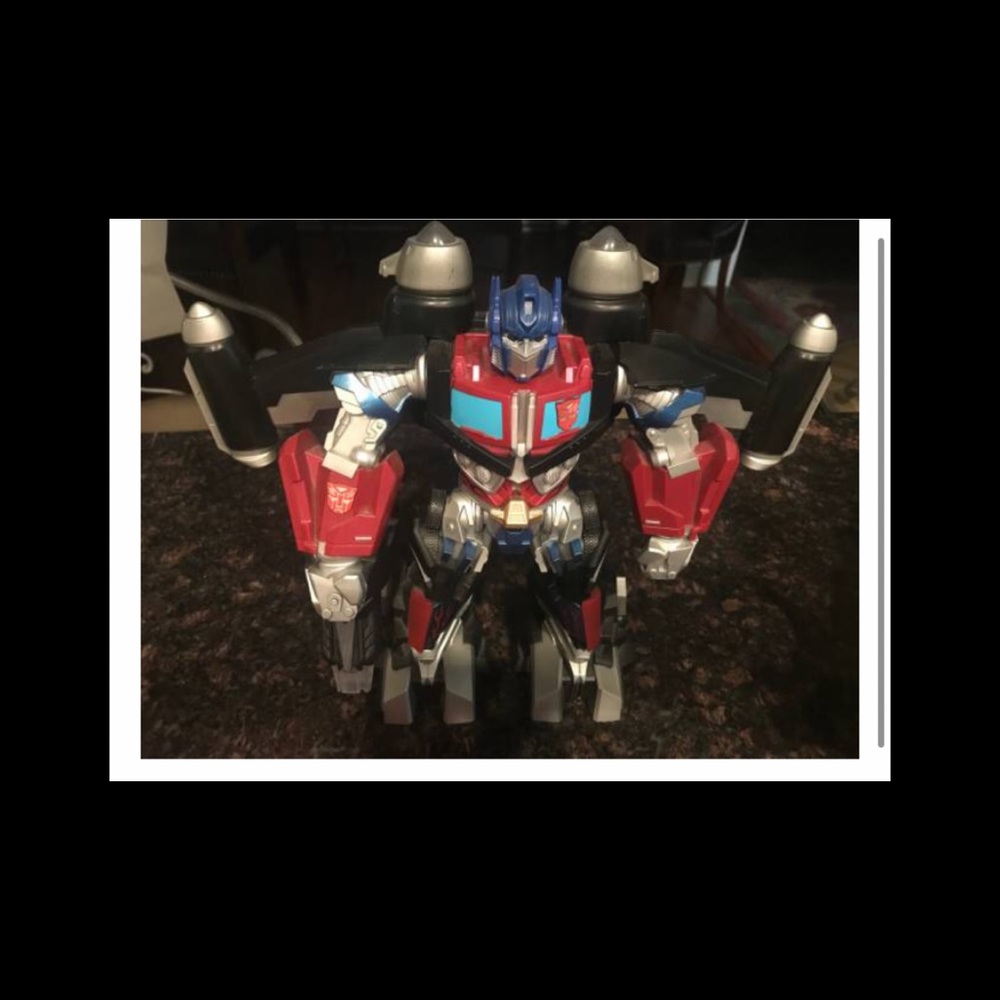 Transformers Jet Power Optimus Prime Toy